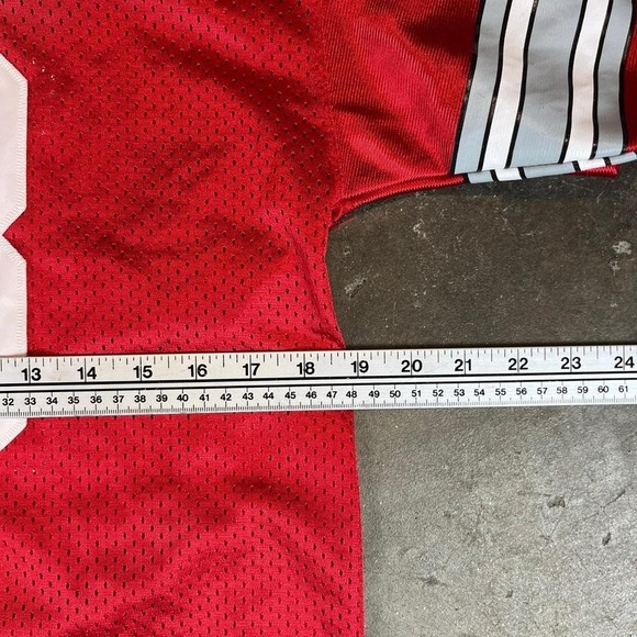 Ohio State Buckeyes vintage red and white jersey - Picture 6 of 7